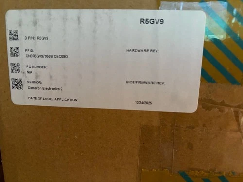 DELL R5GV9 LTO8 HH SAS INTERNAL TAPE DRIVE LTO-8