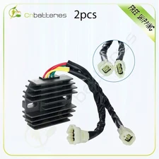 SCITOO 2Pcs Regulator Rectifier For Polaris Predator Outlaw 500 ATV 2003-2007
