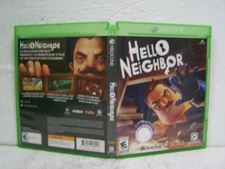 Hello Neighbor (Microsoft Xbox One, 2017) Case and Disc Only