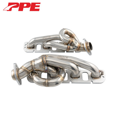 PPE 1-5/8'' Stainless Steel Shorty Exhaust Headers For 03-08 Dodge Ram 1500 5.7L