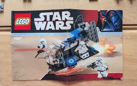 LEGO Star Wars: Imperial Dropship (7667) 100% complete w/ manual