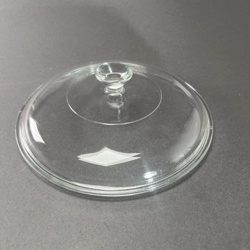 VTG PYREX Clear Glass Replacement Lid 623-C 1.5 qt Casserole USA