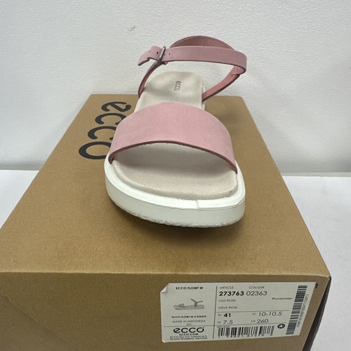 ECCO FLOWT 3 STRAP | ARTICLE 273763 | CLR OLD ROSE 02363 | SIZE 10-10.5 US