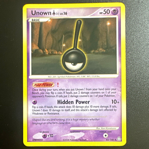 The Pokémon Company Unown ! 42/146 Legends Awakened Regular Rare EN