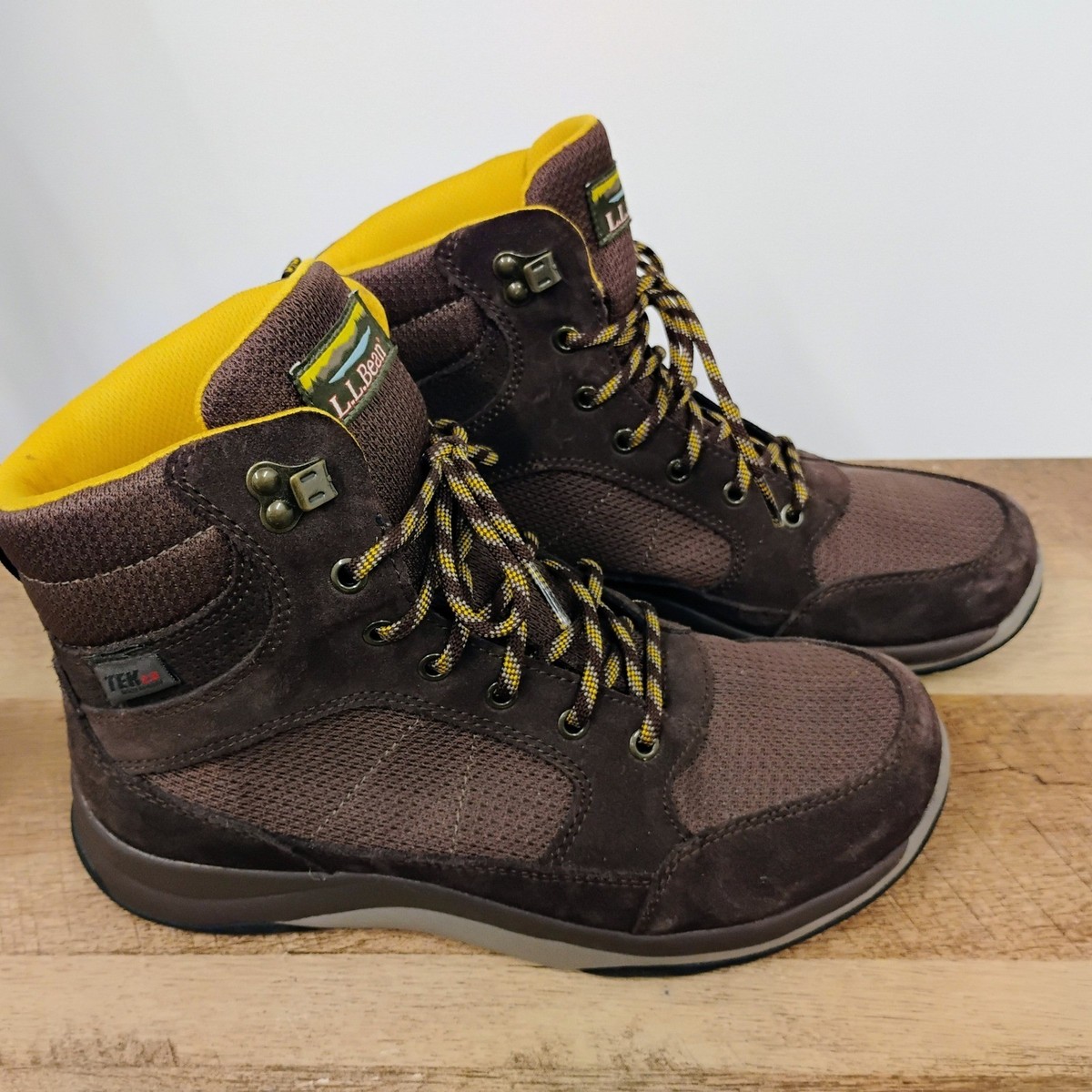 LL Bean Tek 2.5 Boots Men’s 8.5 M Primaloft Waterproof Hiking Camping Gorpcore L.L. Bean Primaloft Tek 2.5 Hiking Boots - Men main image 3