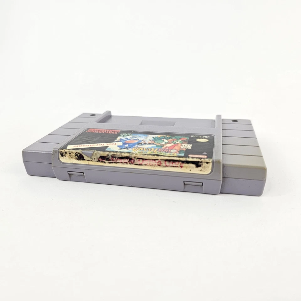 Super Mario World 2: Yoshi's Island Not For Resale NFR SNES Authentic RARE - Image 3 of 4