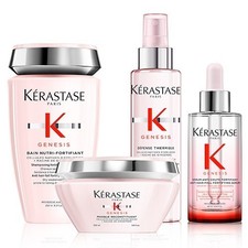 KÉRASTASE GENESIS PACK, CHAMPÚ 250ML, MASCARILLA 200ML, THEMIQUE 150ML +SUERO 90ML