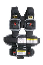 Ride Safer Travel Vest GEN 5 - Size XS 22-40lbs Black 