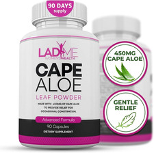 Pure Cape Aloe Herbal Laxative for Constipation Relief - Healthy Bowel Movement