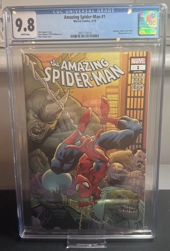 Amazing Spider-Man #1 2018 Marvel Comics CGC 9.8 1st Print