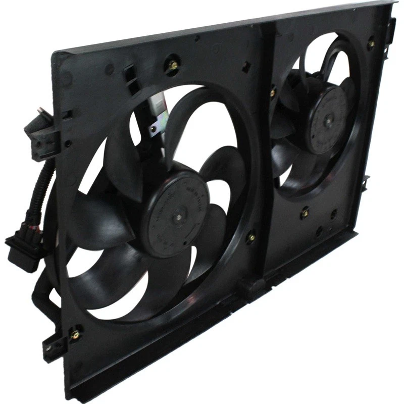 Conjunto de ventilador de refrigeración para Volkswagen Jetta Golf Audi TT 1999-2006 Foto 3 de 4