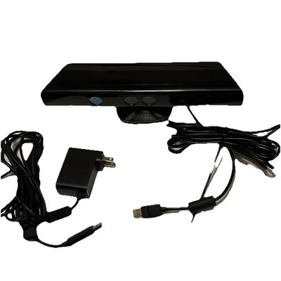 Microsoft Kinect Sensor Bar for Xbox 360 1414 with AC Power Adapter 1429 Tested