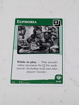MTG Secret Lair Mood Swings - Euphoria - Rare - Card # 0117