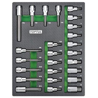   TOPTUL INSERT WITH TOOLS FOR TROLLEY GEB2501 NEU DE STOCK