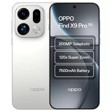 Oppo Find X9 Pro Smartphone White 512GB - UK Version - Renewed Excellent