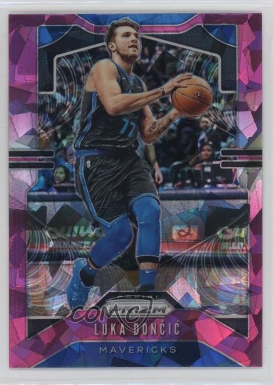 2019-20 Panini Prizm Pink Ice Prizm Luka Doncic Luka Dončić #75 1r45