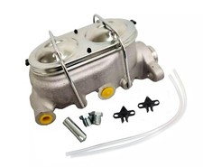 New Aluminum Master Cylinder 1 Bored Corvette Style 916 Port Bleeder Kit