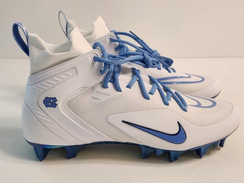NIKE ALPHA HUARACHE 8 ELITE TAR HEELS LACROSSE CLEATS MEN'S SIZE 11 CW4830-103 - Picture 4 of 11