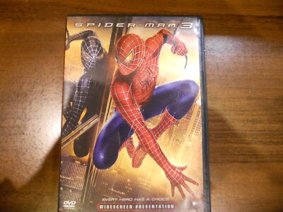 Spider-man 3 (DVD, Widescreen, 2007) 