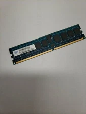 1GB Nanya NT1GT72U4PA0BV-5A PC2-3200R 400MHz 1Rx4 DDR2 Reg ECC Server Memory RAM