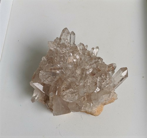 Water Clear Himalayan Quartz Cluster Natural Crystal, High Grade 140x130mm - Picture 3 of 4