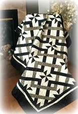 #451 Simply Stunning Quilt Pattern Throw Twin Queen King 