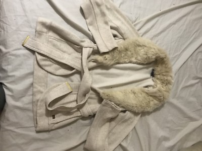 armani exchange fur jacket