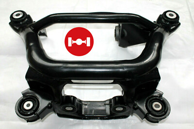 BMW 3 E46 320i Hinterachsträger Hinterachse Achse  Neue Lager - gepulvert