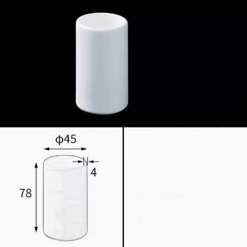 Crisol cilíndrico de óxido de magnesio de alta pureza 99 % C de 2200 ° C opción de varios tamaños - Imagen 6 de 6