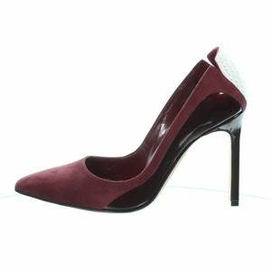maroon colour heels