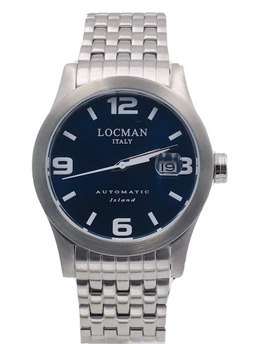 Orologio Locman Island Automatico 615ACBL/460 Acciaio 40mm Scontatissimo  Nuovo | eBay
