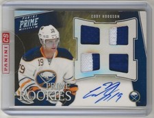 2011-12 Panini Prime Rookies Holosilver Patch Autographs #103 Cody Hodgson 39/50