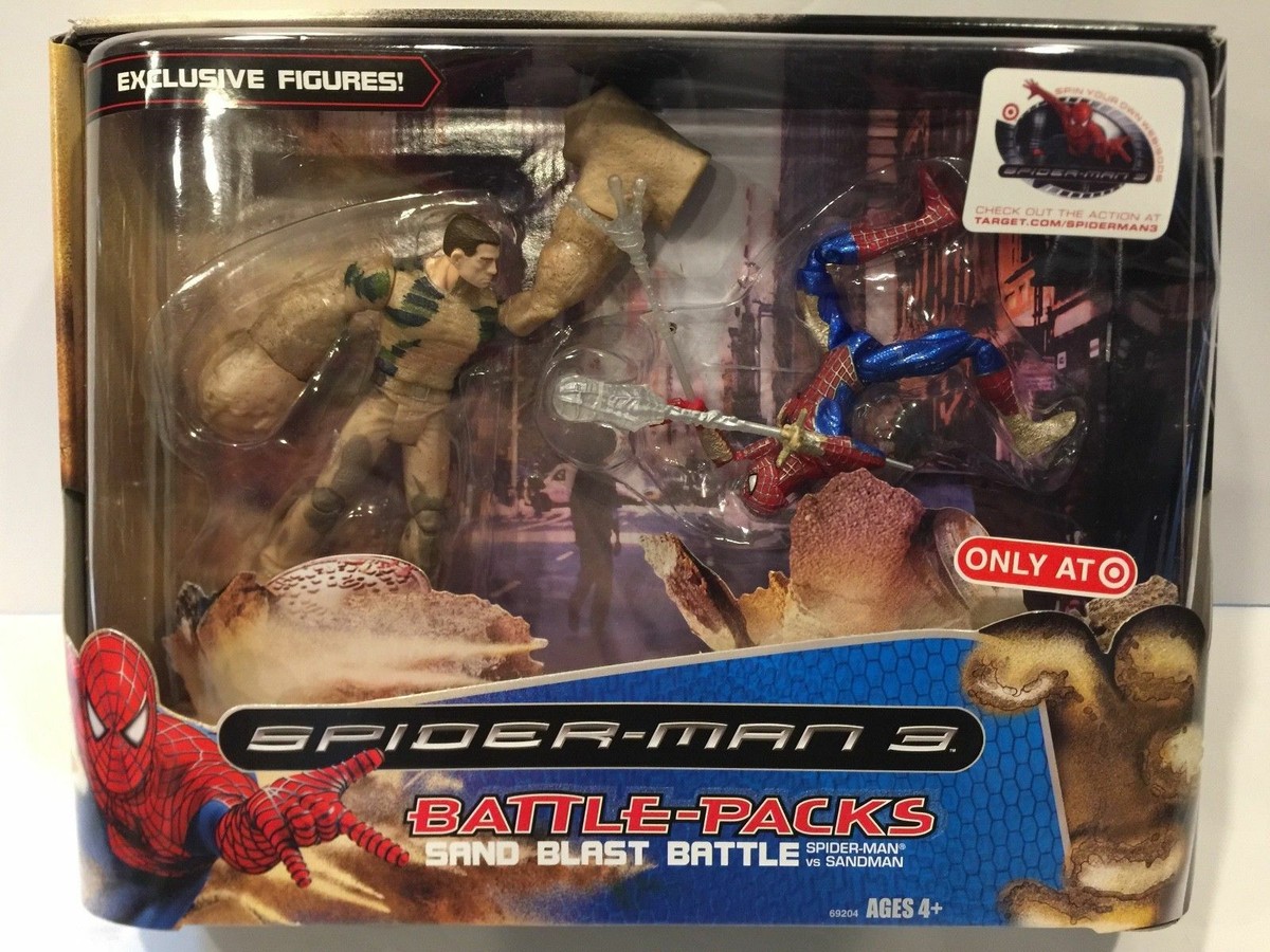 Spider-Man 3 Sand Blast Battle Pack - Target Exclusive SpiderMan
