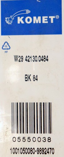 KOMET 2 Stück Wendeplatten W29 42130.0484 BK84 - Picture 2 of 8