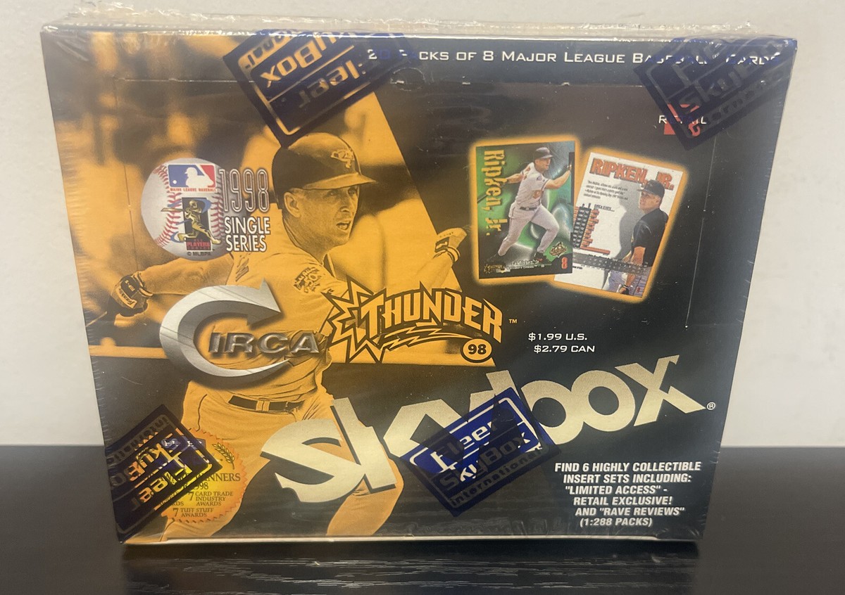 1998 Skybox Circa Thunder MLB Baseball Factory Sealed Retail
