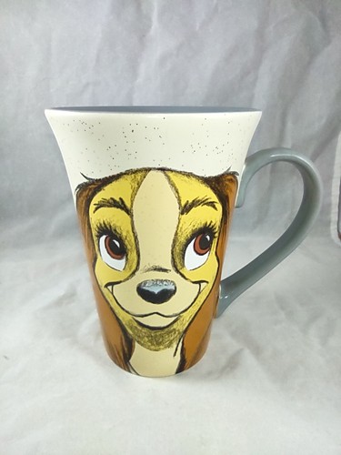 Disney Store Lady And The Tramp Tall Large Mug- 2019 - Picture 2 of 6