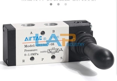 1PCS NEW FOR AirTAC Three-position five-way manual valve 4H230C-08 0~1.0MPa #E1