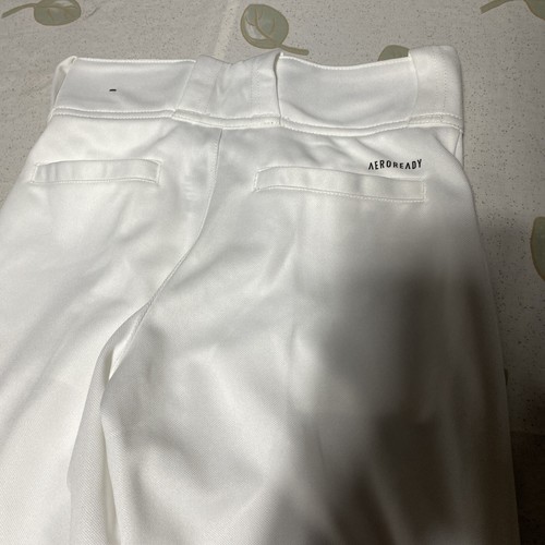 Adidas Baseball White Pants in Youth Small. B - Picture 6 of 11