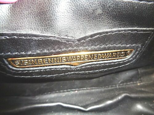 Susan Bennis Warren Edwards Purse Made in Italy Calf Hair Animal Print ~ VINTAGE - Picture 3 of 9