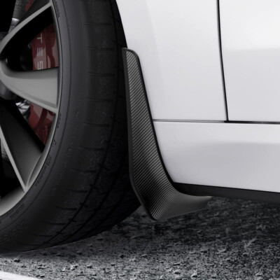Spigen WeatherBloc Mud Flaps (Carbon Edition) All-in-One for Tesla Model 3 2023