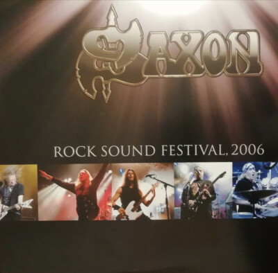 Saxon - Rock Sound Festival 2006 (180g Gold 2LP Vinyl) NEW/SEALED