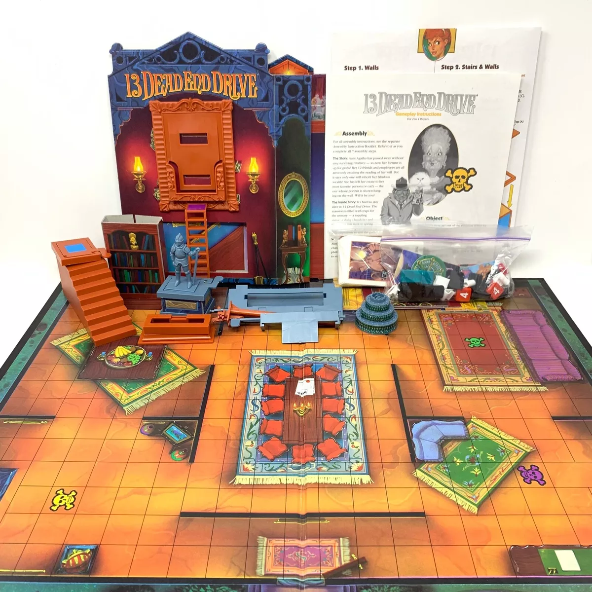 VINTAGE 13 DEAD END DRIVE Board Game ~ Original 1993 Version 100% Complete  EUC | eBay