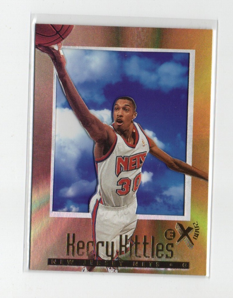 KERRY KITTLES 1996-97 Skybox EX2000 Rookie #45 RC New Jersey Nets