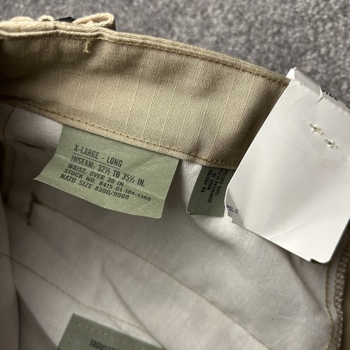 Propper Camo BDU Fatigue Button Fly Ripstop Cargo Military Tactical Pant F520155 - Picture 4 of 7
