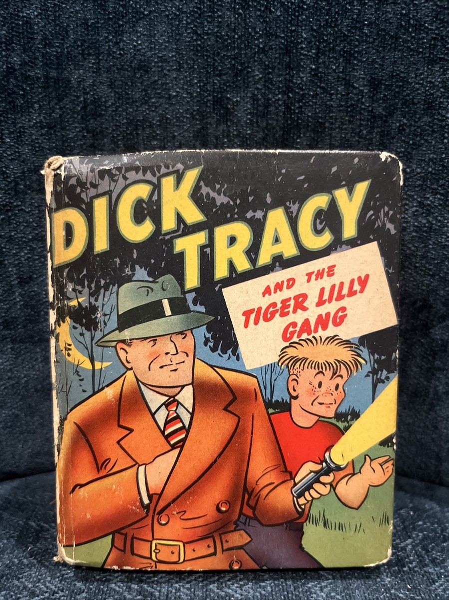 1940s 1949 DICK TRACY & THE TIGER LILLY GANG COMIC BOOK