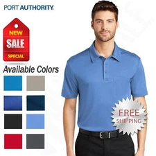Port Authority Mens Dri-Fit SIlk touch Performance Polo Pocket Shirt K540P