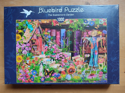 Puzzle - The Scarecrows Garden - 1000 Teile - Bluebird (70238)
