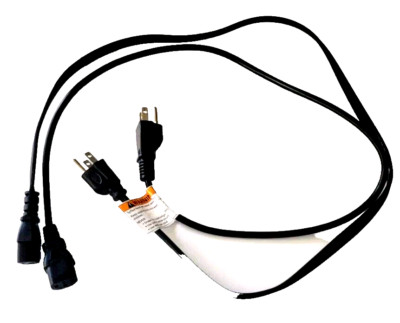 Two  Ac extensions of 3.2 ft up to 300vac
