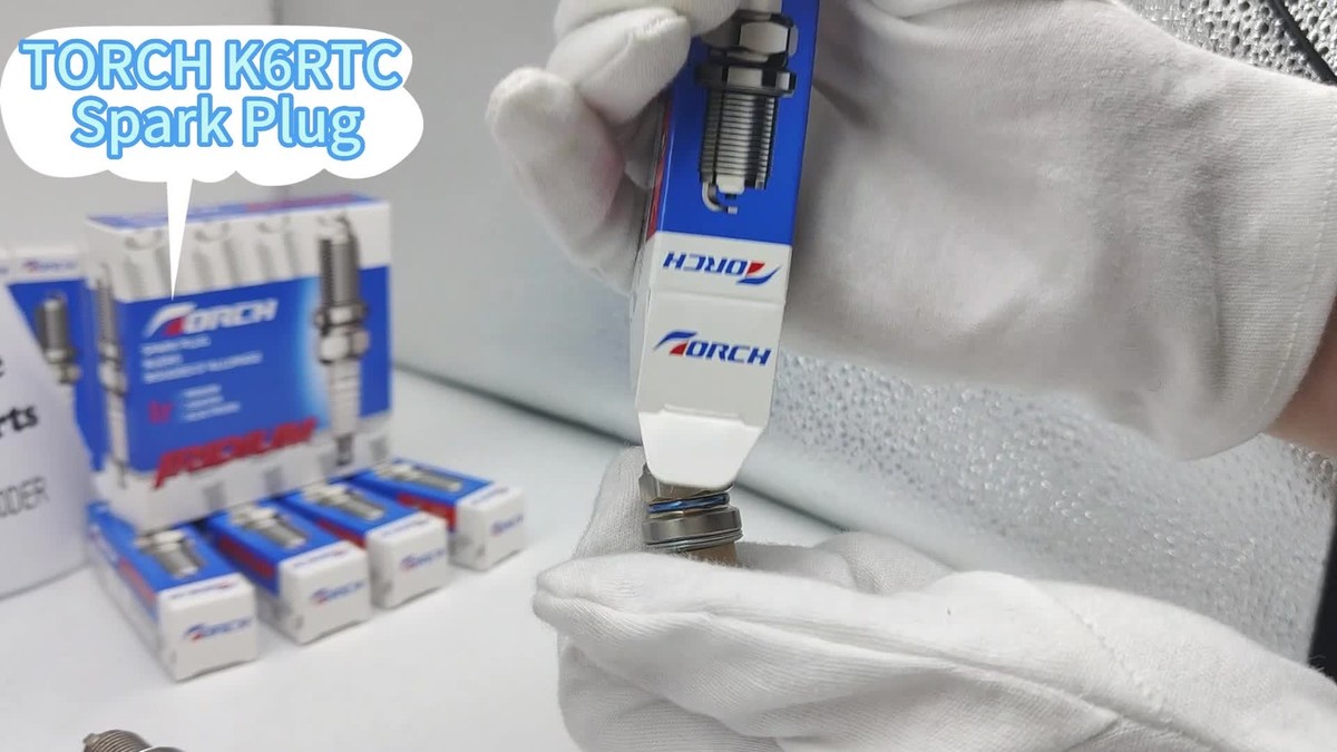 TORCH 2pcs F6RTC Candele di Accensione Sostituire per NGK 7131/BPR6ES, per BOS CH 7995/WR6DC 7900/WR7DC, per Cham pion RN9YC RN10YC RN11YC, per 3047/W20EPR-U, per Torch Engine 131-039, OEM