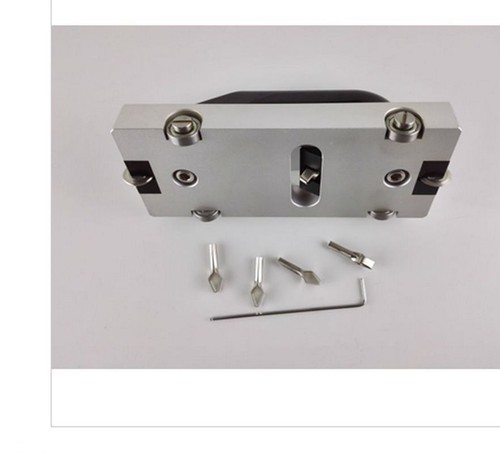 V Type Blade- Wheeled Groover Grooving Slotting Pull Hand Tool Slotter ...